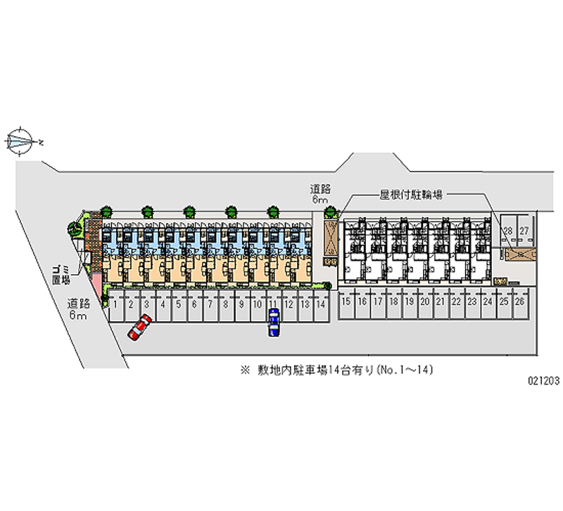 21203月租停車場