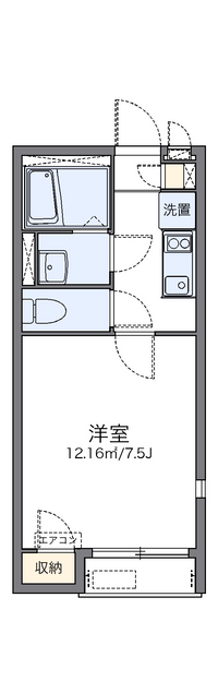 レオネクストサンフラワー 間取り図