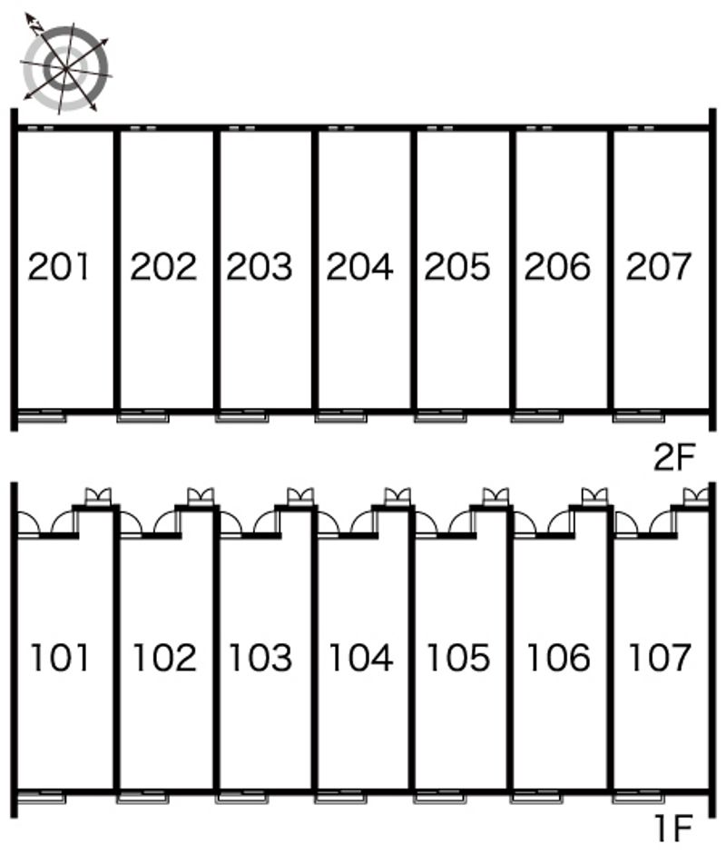 レオネクストグランピエール 間取配置図