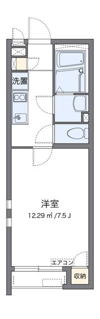 クレイノｇハイム 間取図