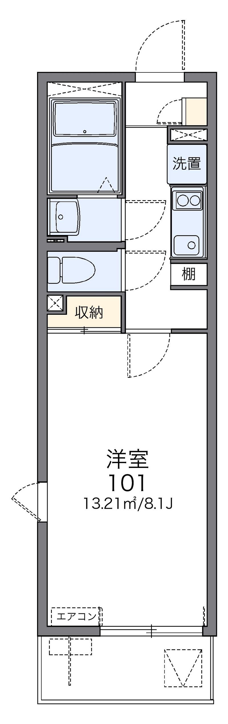 レオネクストコージーコートＩ 間取図