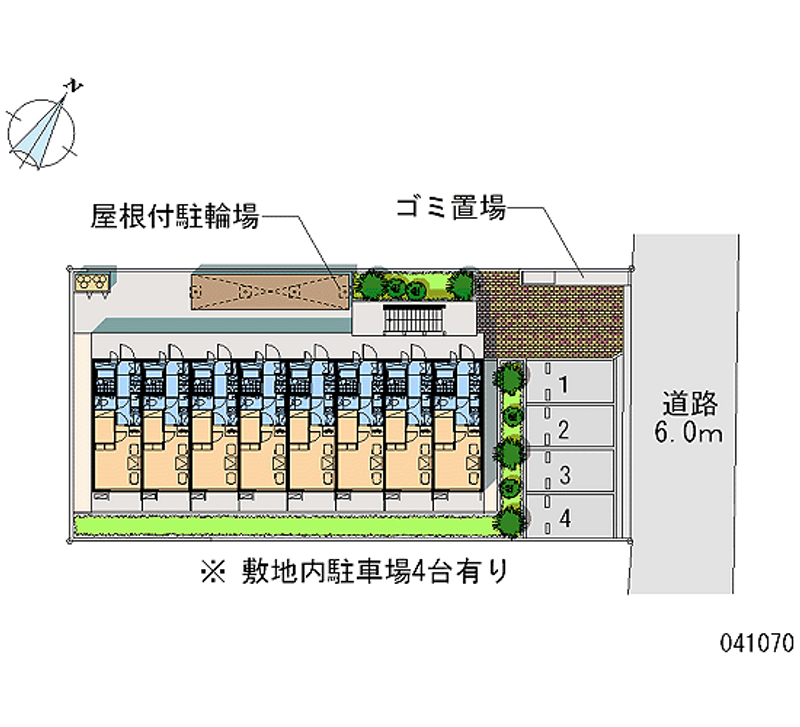 レオパレス高雄 月極駐車場