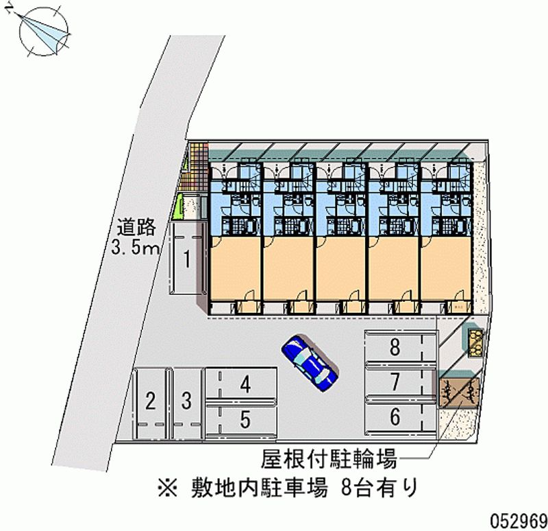 レオネクスト小泉 月極駐車場