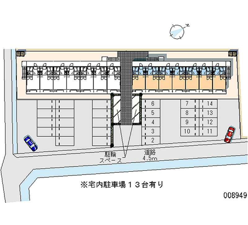 レオパレス大高Ｂ 月極駐車場