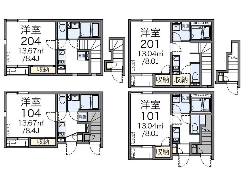 LEONEXT Wind Hill Kamakura Sơ đồ nhà