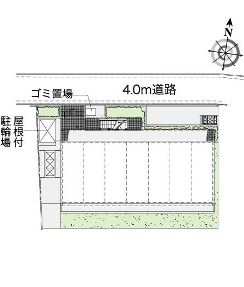 レオパレスＫ＆Ｈ 配置図