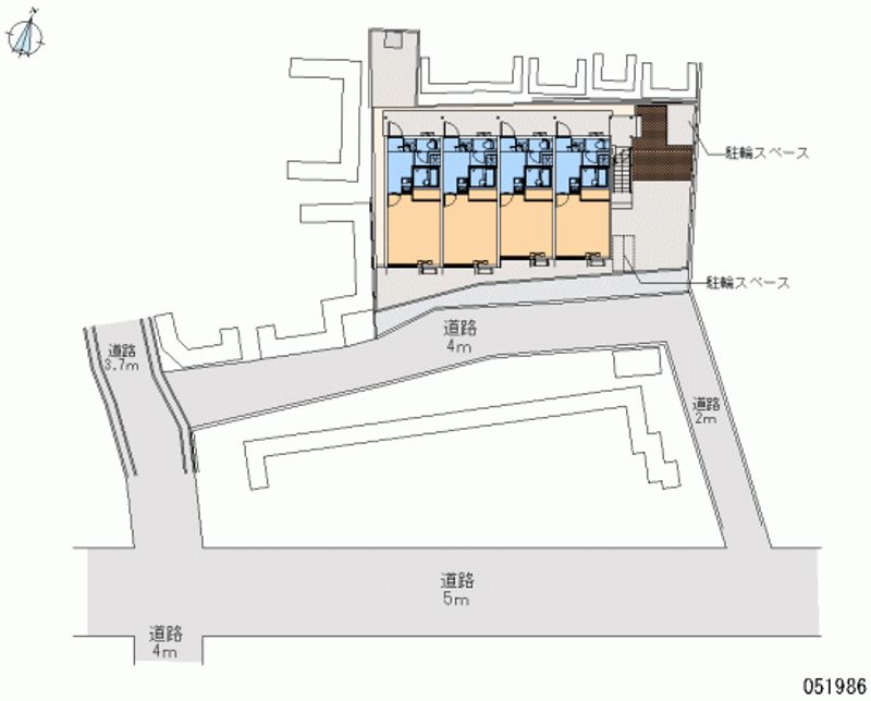 レオネクスト雅 区画図
