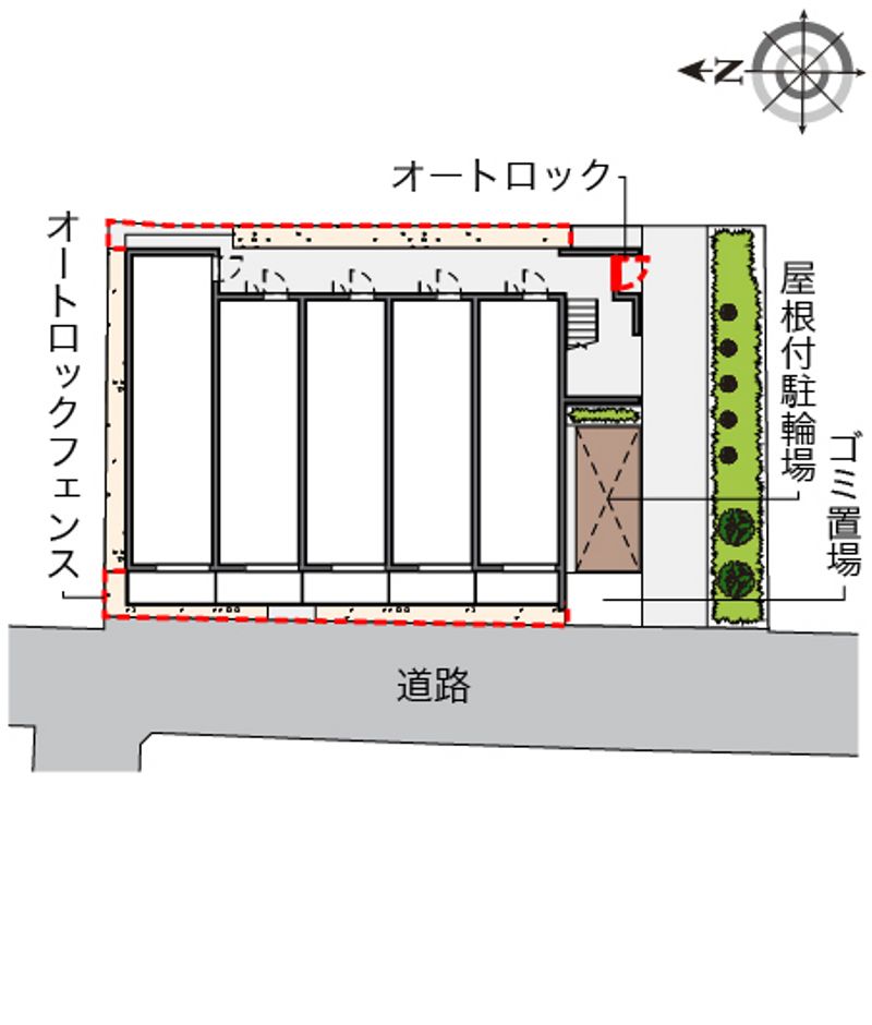 クレイノフルブルーム 配置図