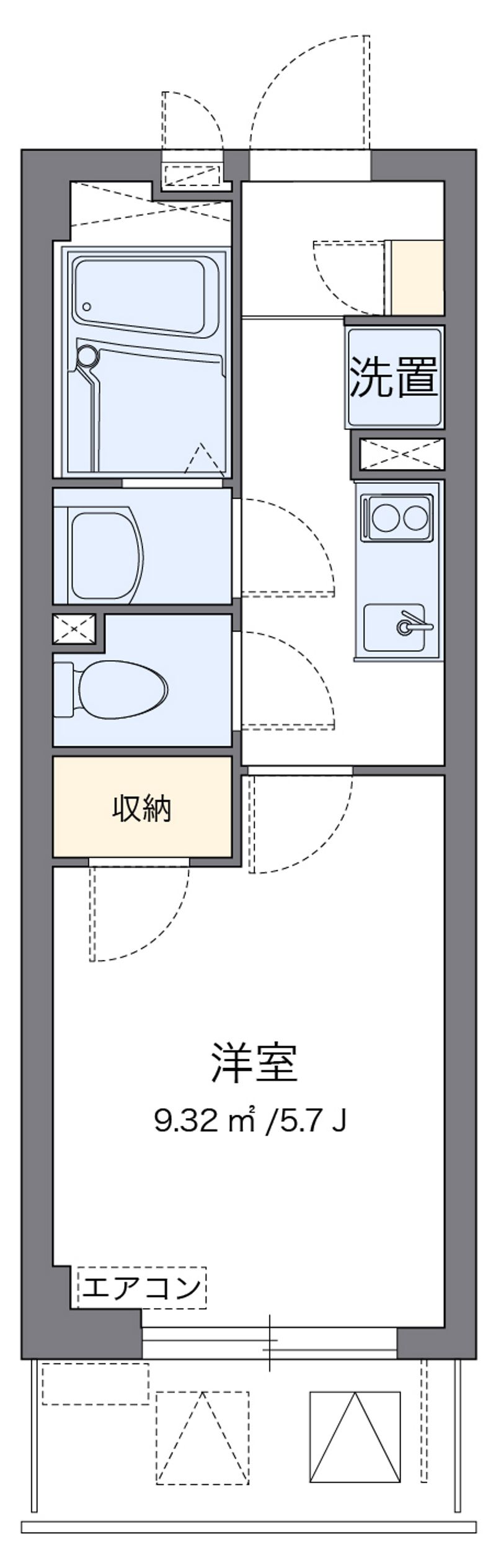 クレイノリレーション中野 間取り