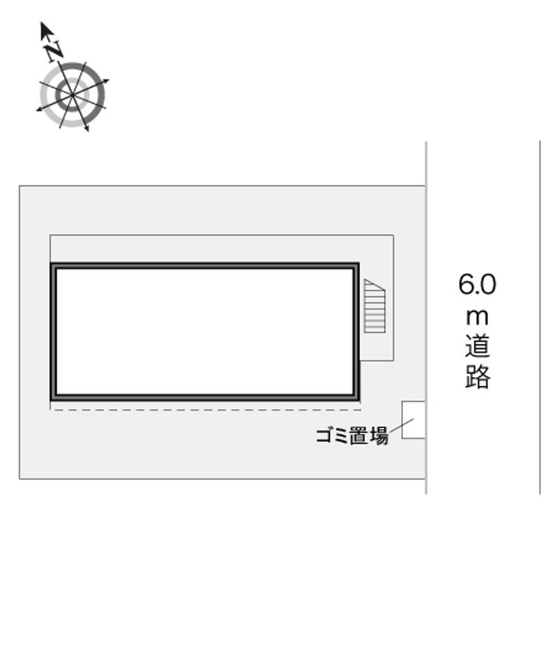 レオパレス武蔵野パーク 配置図