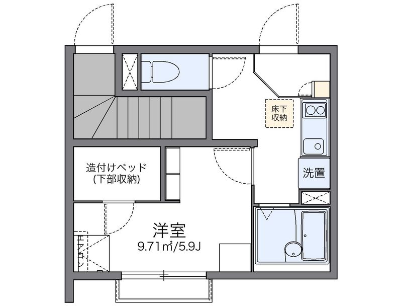 レオネクスト真畔町 間取図