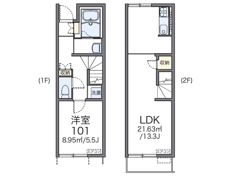 レオネクストルナカーサ 間取図