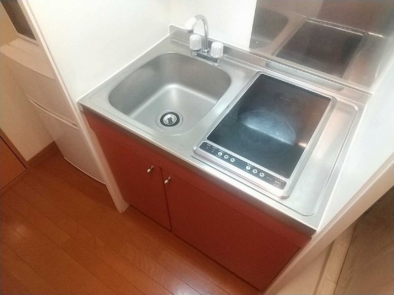 レオパレスエスペランサＣ キッチン