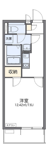 レオネクストドミールＢ 間取り図