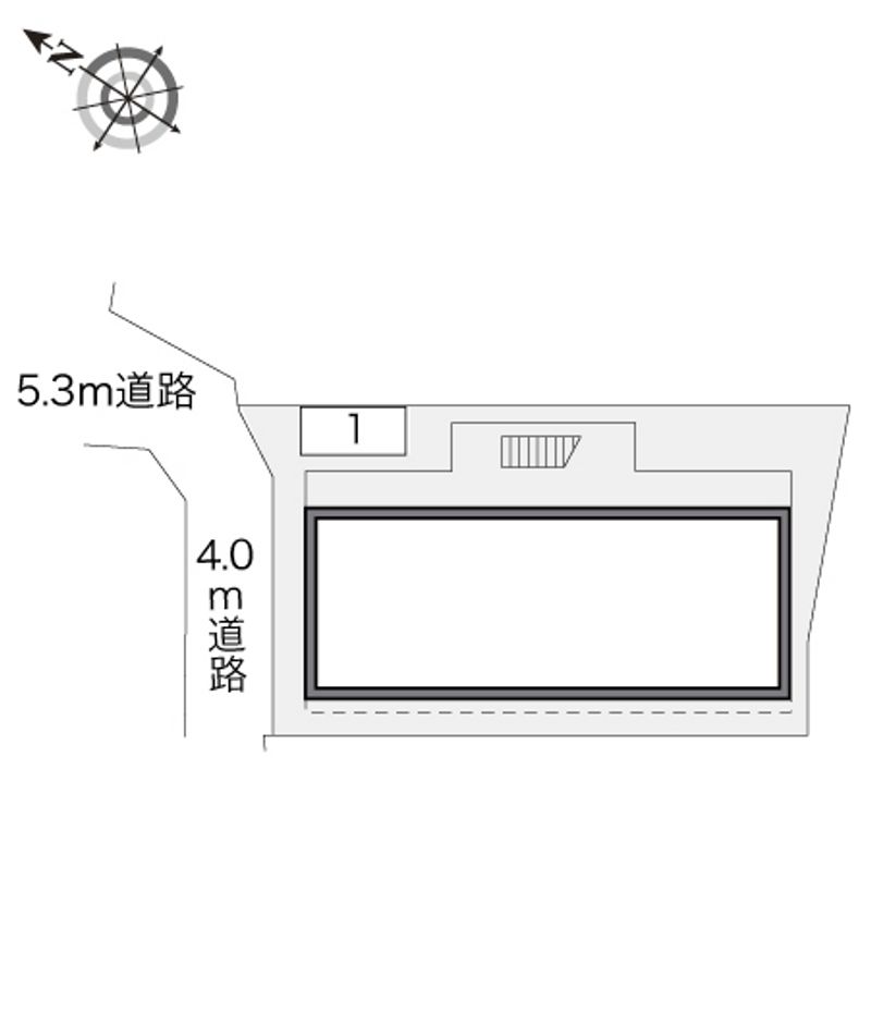 レオパレスＦＩＴⅡ 配置図