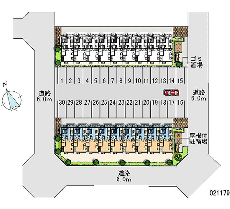 21179月租停车场