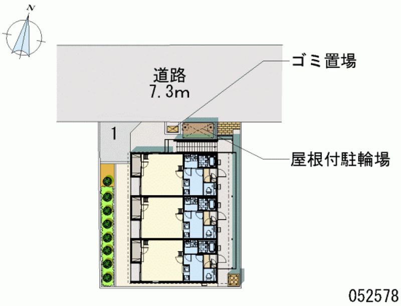 レオネクストブルーメハイム 区画図