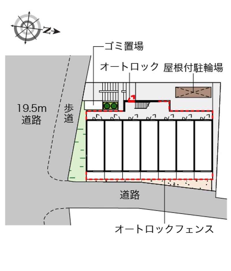 レオネクストシャトーブランカ 配置図