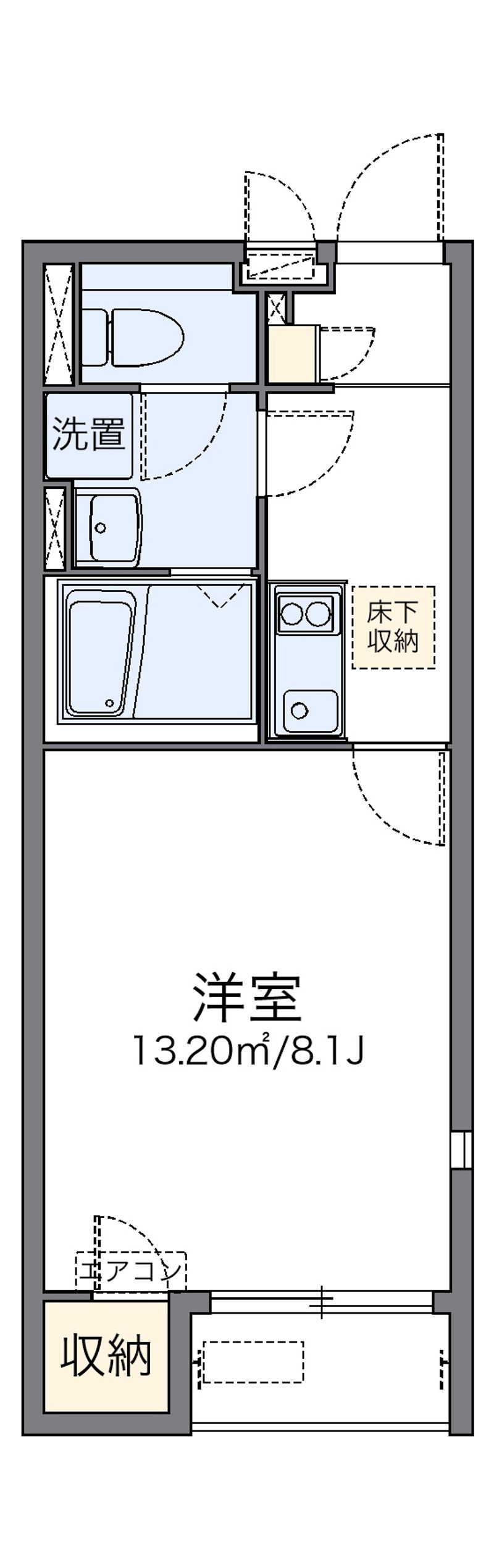 レオネクスト淀　リヴィエール 間取図