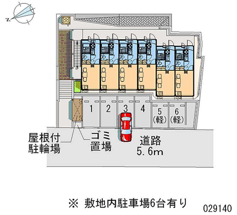 29140 Monthly parking lot