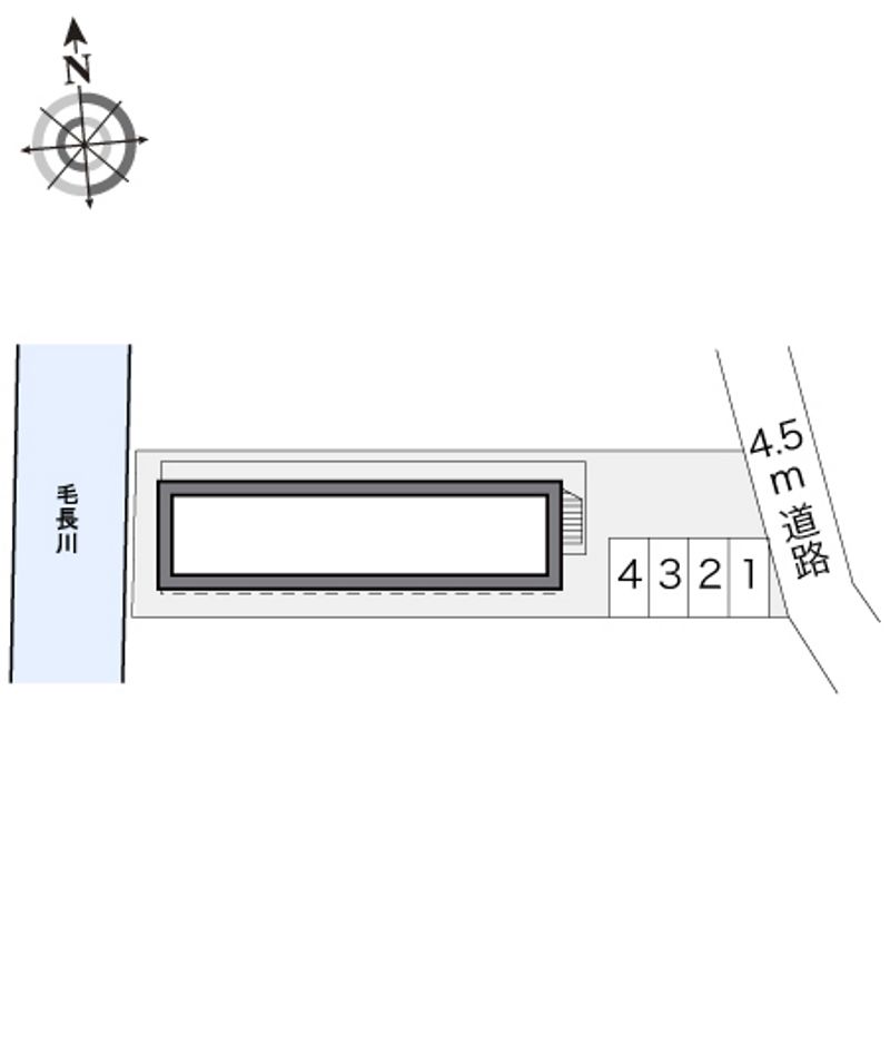 レオパレスファーレⅢ 配置図