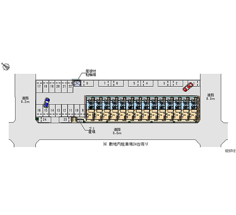 29712 Monthly parking lot