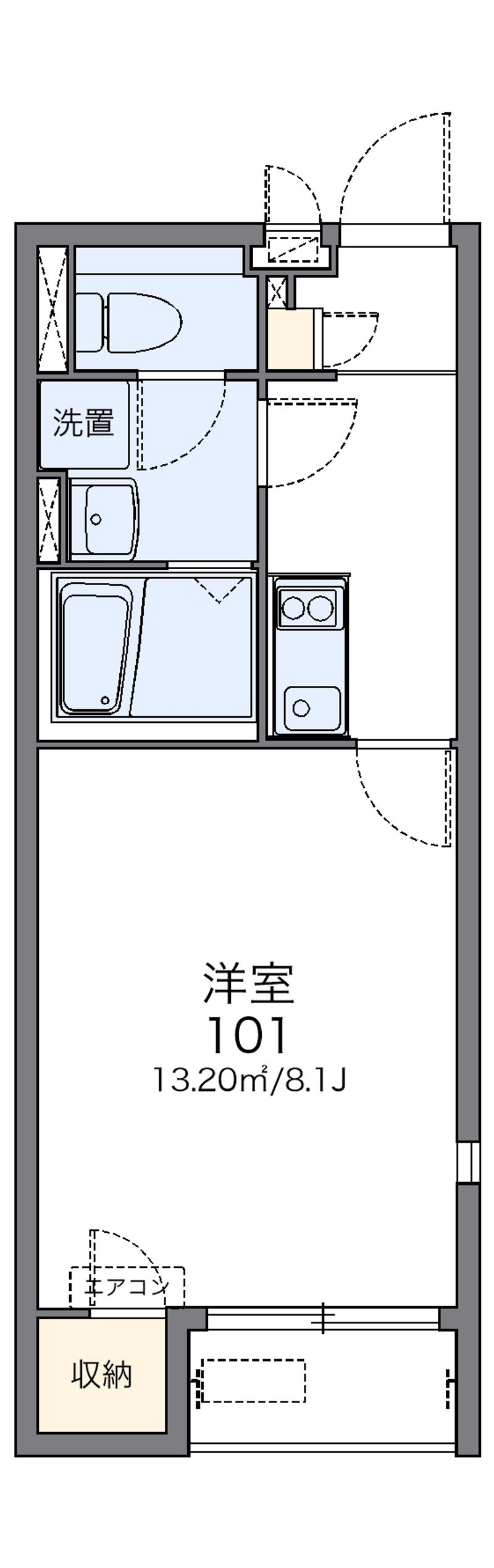 レオネクストますが 間取図