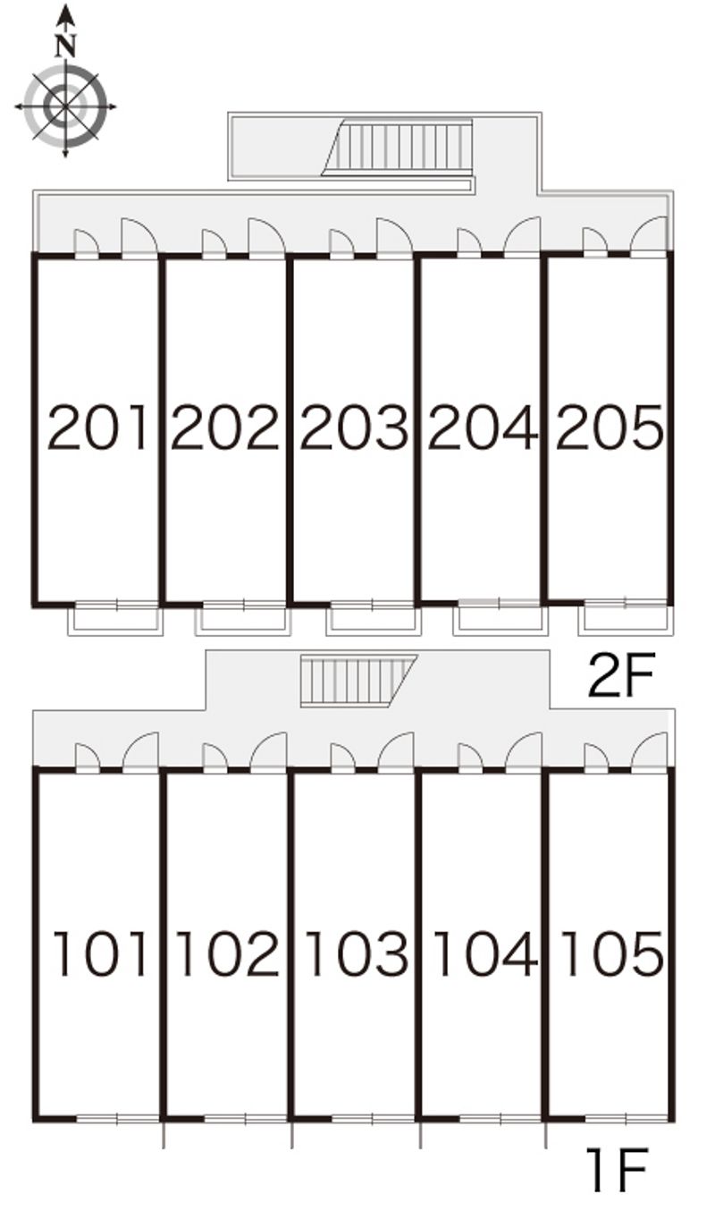 leopalace Mukaihara 평면 배치도