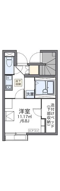 レオネクストミツハウス　テトラ 間取り図