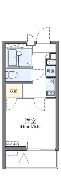 レオネクストラフィーネＡＯＫＩ 間取り図