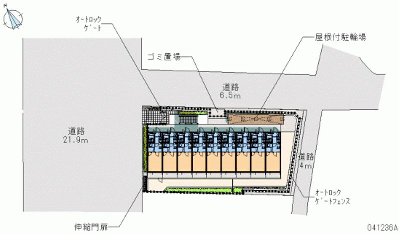 レオパレス片倉大丸 区画図