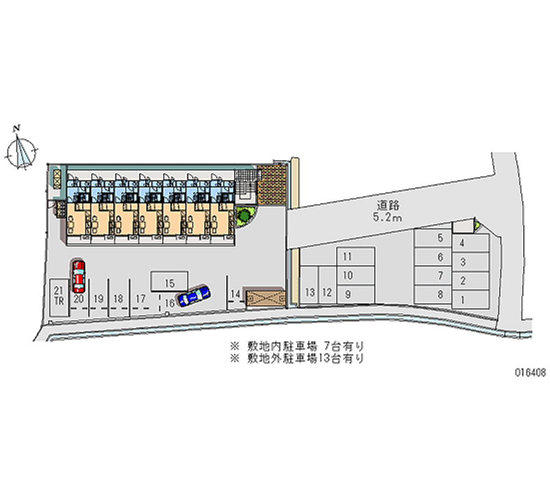 16408月租停车场