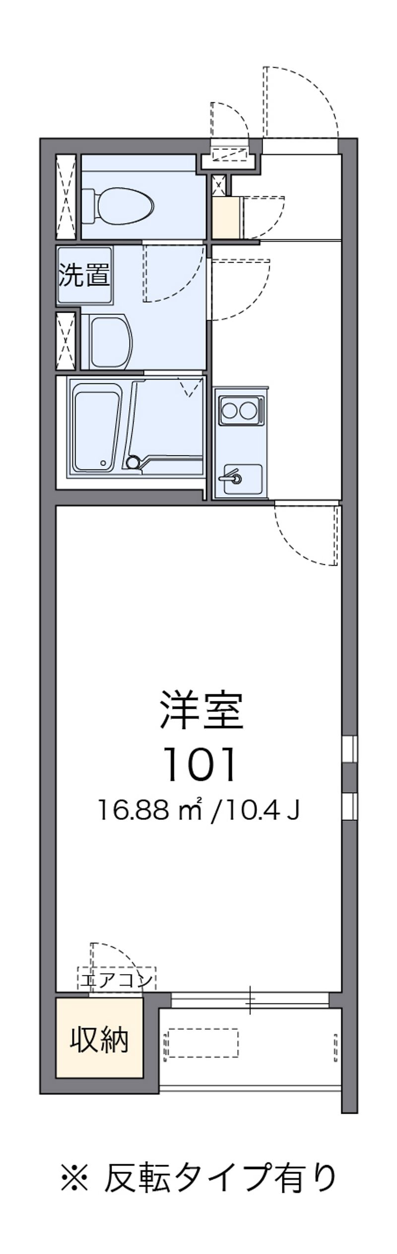 クレイノステラ　庭瀬 間取図