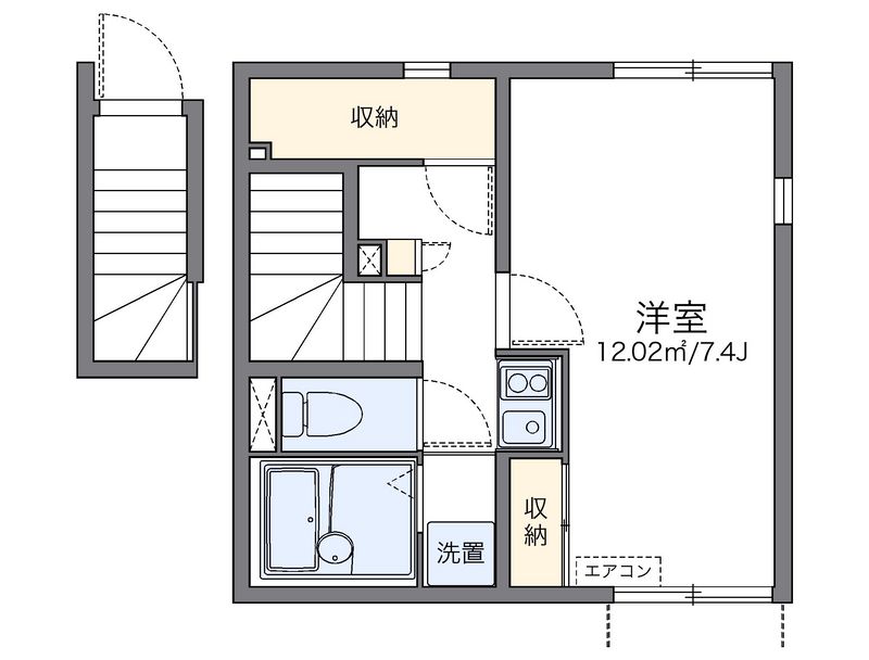 レオネクストナスコ 間取り