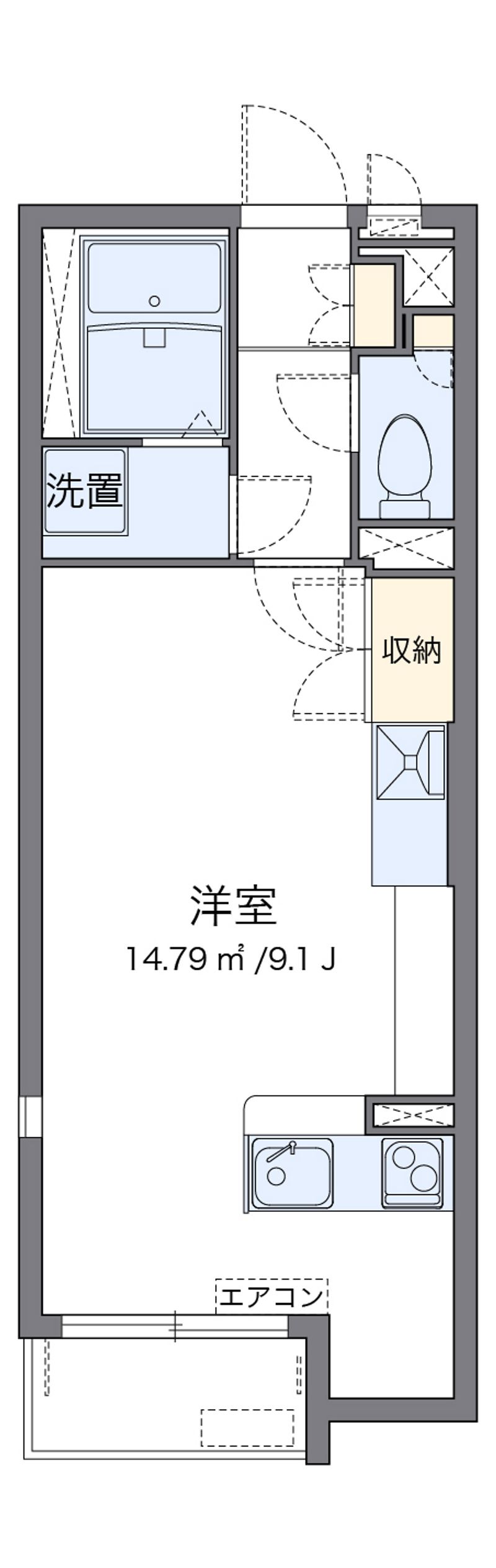 ミランダセレストⅣ 間取図