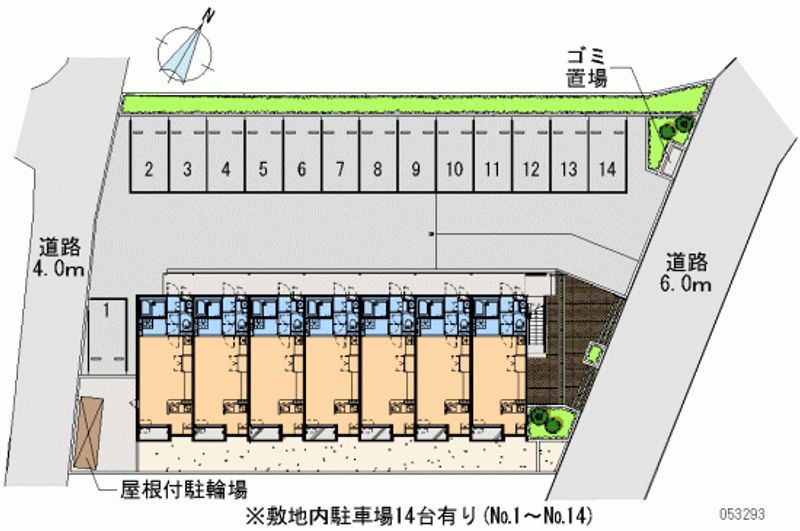 レオネクストルーチェⅡ 月極駐車場