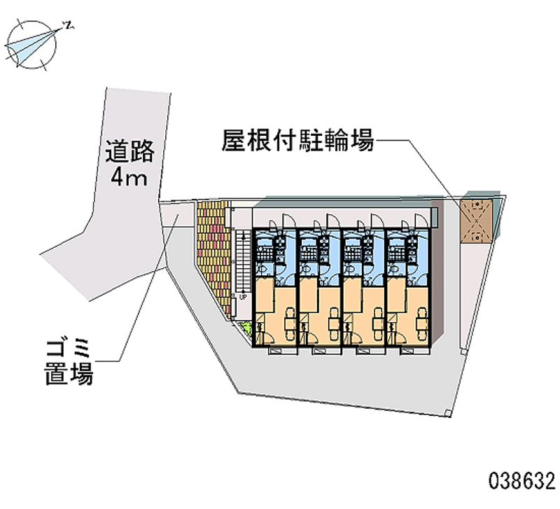 レオパレスあおい 区画図
