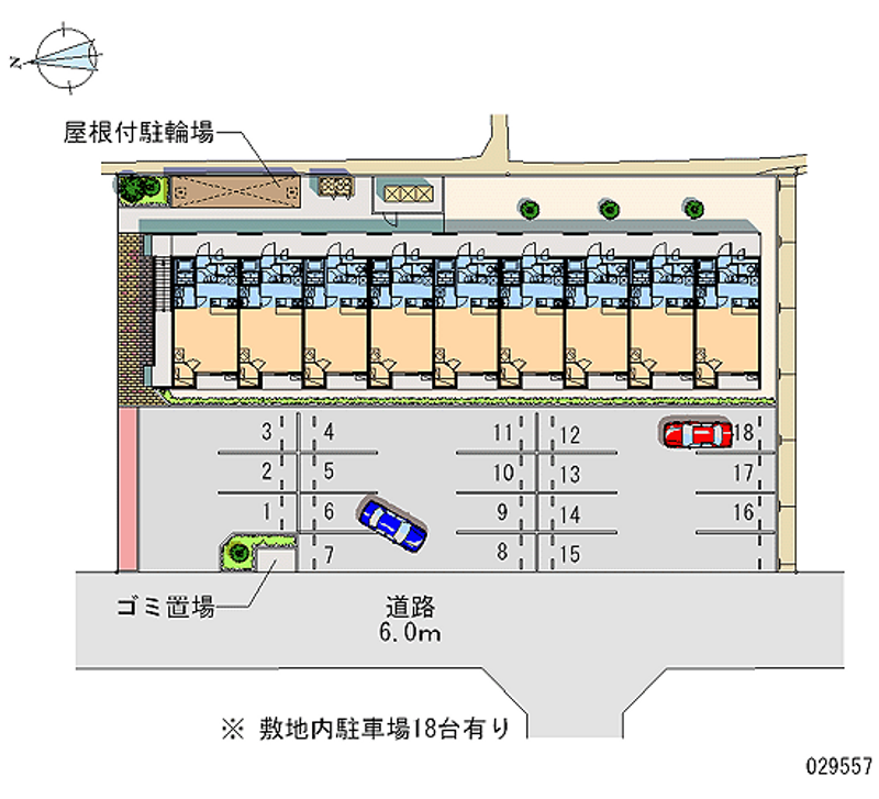 29557 bãi đậu xe hàng tháng