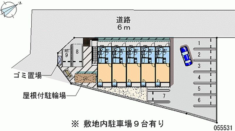 55531月租停車場