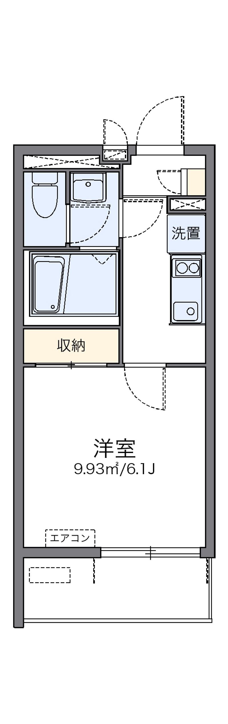 レオネクストルナ大宮 間取図