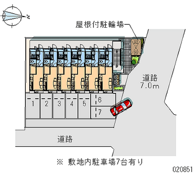 20851月租停车场