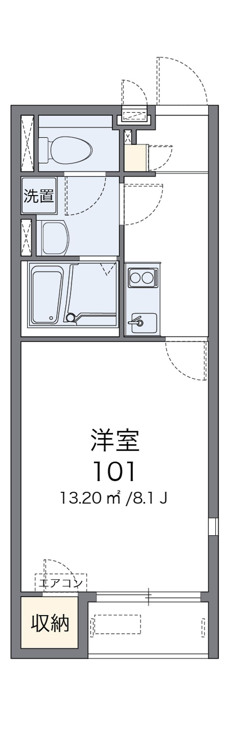 レオネクストＹ４ 間取図