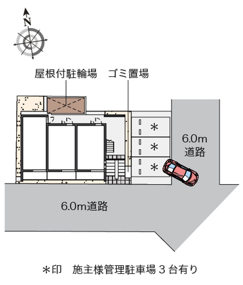 クレイノＭＵＬＢＥＲＲＹ 配置図