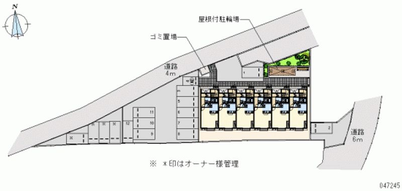 47245 Monthly parking lot