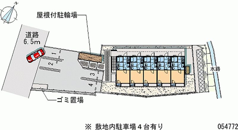 54772月租停車場