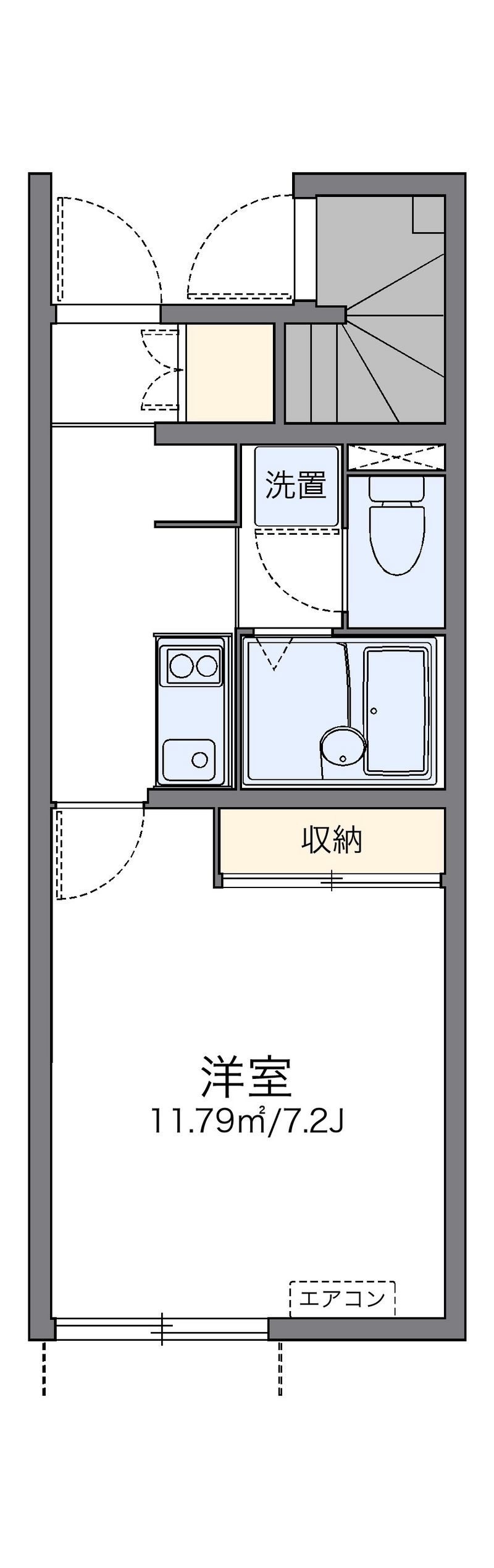 LEONEXT Villa Higashimachi Sơ đồ nhà