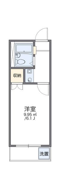 レオパレス日吉第１ 間取り図