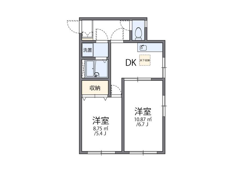 レオパレス久世 間取り