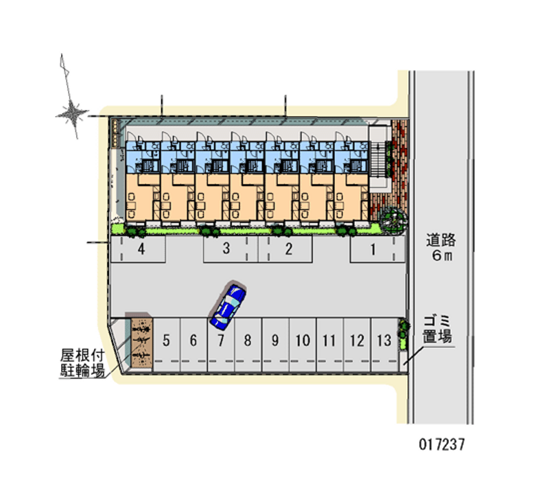 17237月租停車場