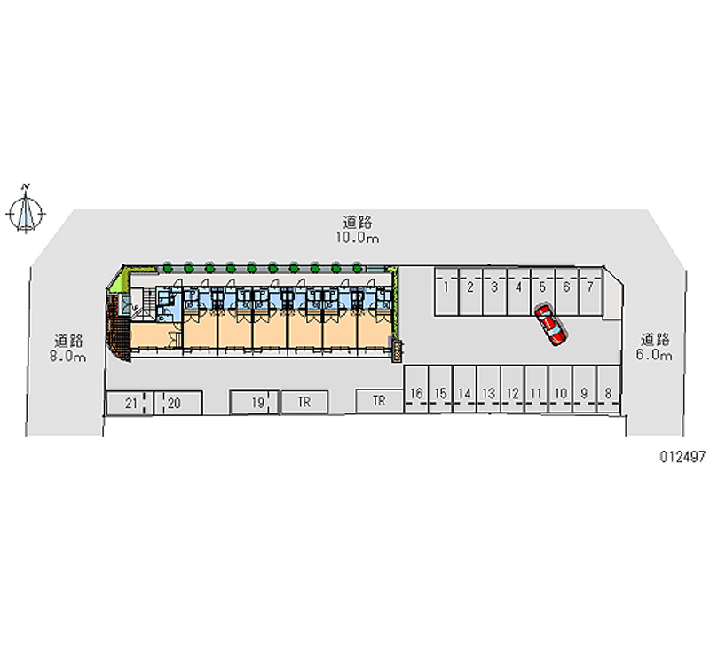 12497 Monthly parking lot